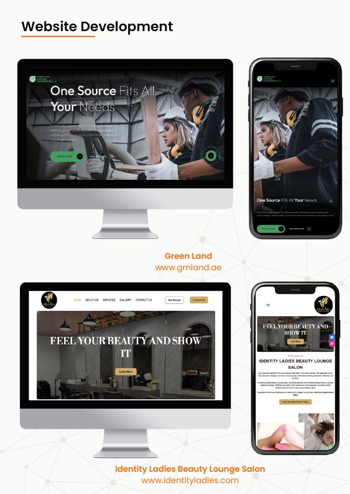 Bizzup website development portfolio